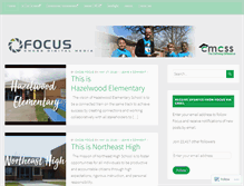 Tablet Screenshot of cmcssfocus.net
